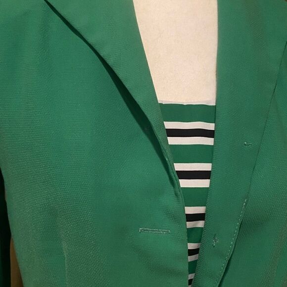 Miss Dorby Green 2 Pc Blazer Jacket Blazer & Under Shirt - Picture 2 of 14